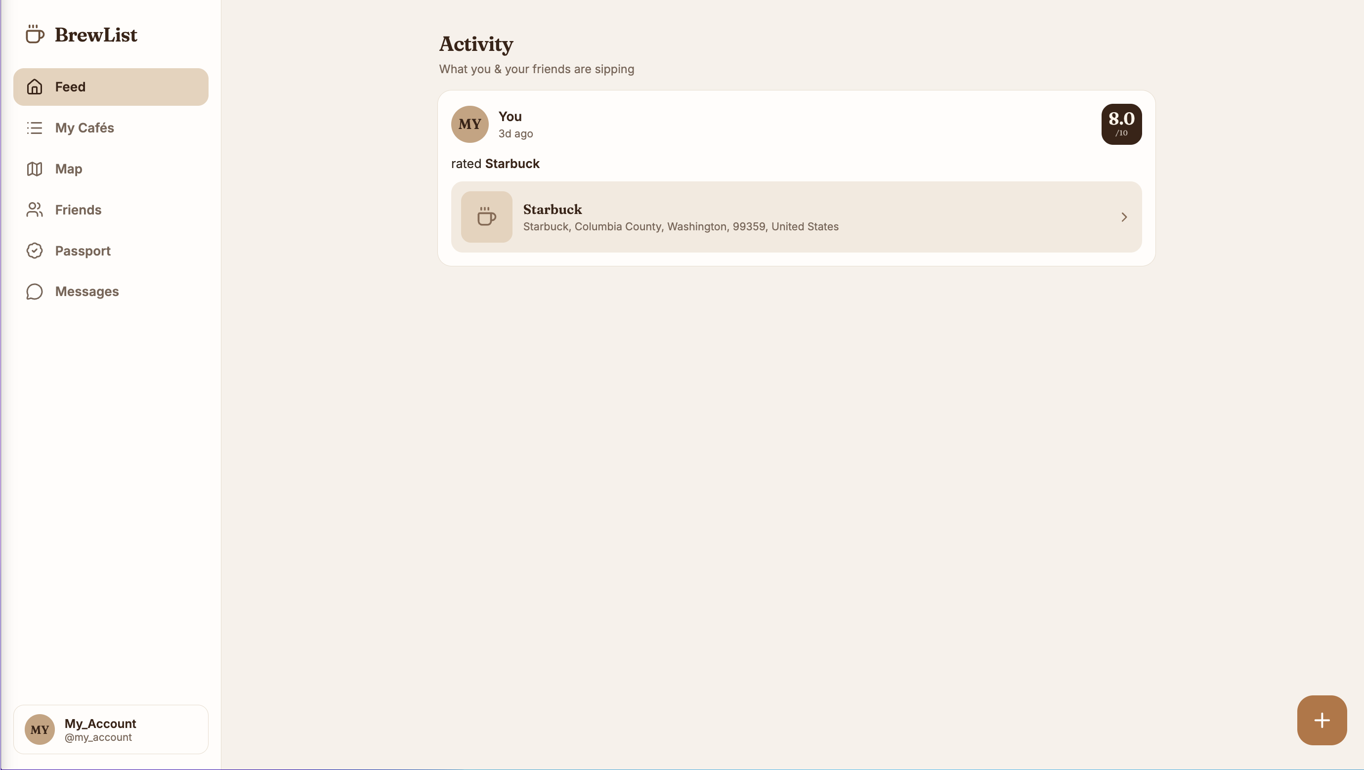 BrewList preview 1